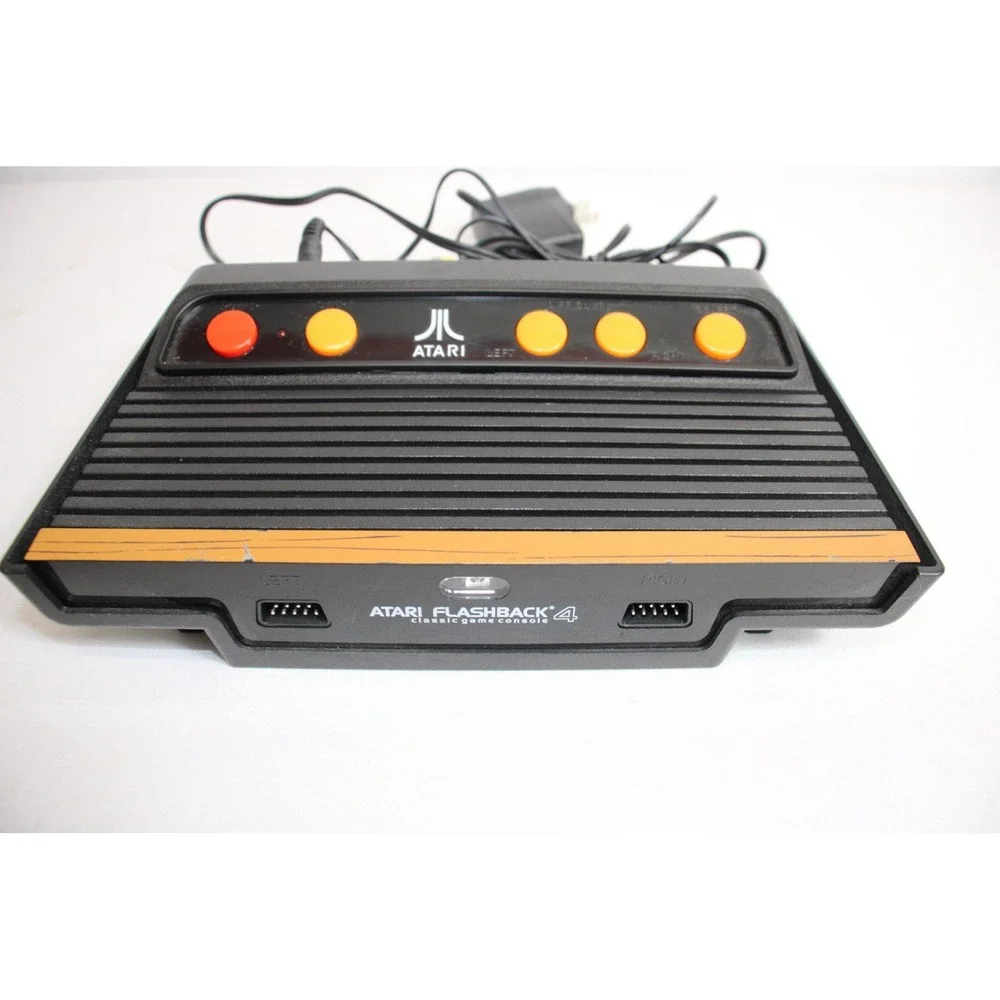 Atari Flashback 4 Classic Game Console W/ 2 Wireless Controllers